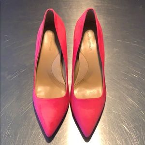 Banana Republic Pink Suede Pumps